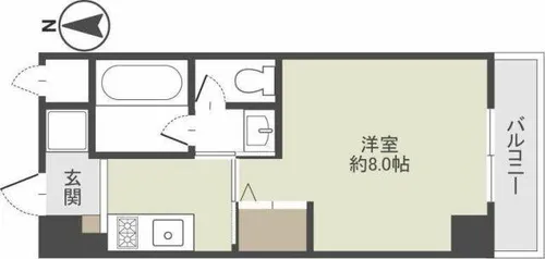 ウェントス レーニス【3階】の間取り