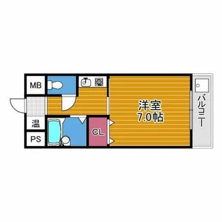 メゾン楠【4階】の間取り