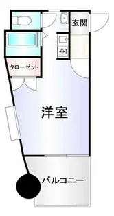 アリエス城野【9階】の間取り