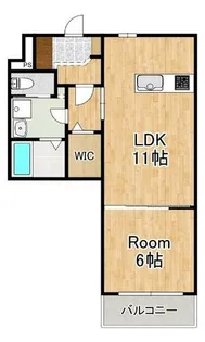 マリーベル草津本陣【7階】の間取り