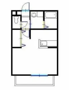 クルールアヴニール【2階】の間取り