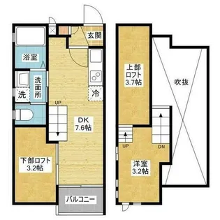 ヴィラ・フェリシアス大曽根【3階】の間取り