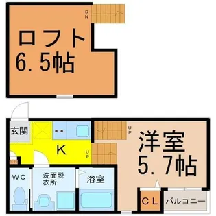 Stage名駅【1階】の間取り