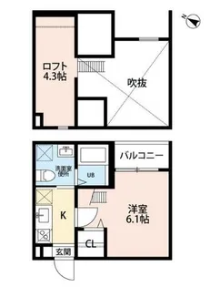 リッチモンド【2階】の間取り