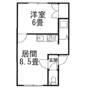 パールハイツ【207号室】の間取り