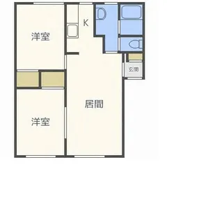 コモド45【1階】の間取り