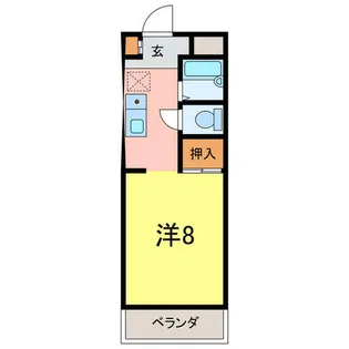 リベラル・オータ【2階】の間取り