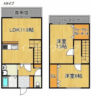 モンシェリ【1階】の間取り