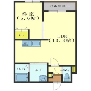 ソレミア【302号室】の間取り