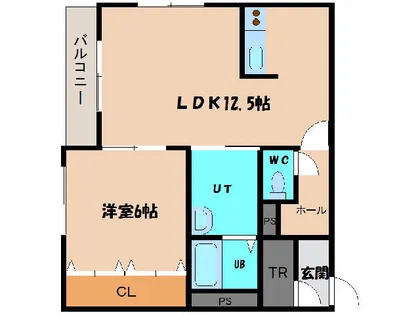 Premier Second【202号室】の間取り