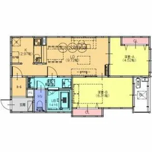 大阪府泉大津市東港町【アパート】の間取り