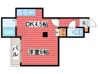 ハーベストV【306号室】の間取り