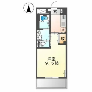 Lien Chateau(リヤンシャトー)【2階】の間取り