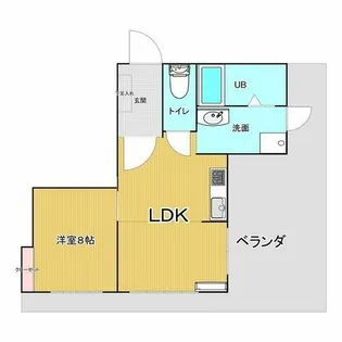 鶴舞アネックス【7階】の間取り