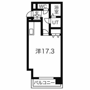 ビ・アバンス【1階】の間取り