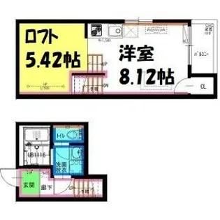 RadIAnce名城公園S棟【2階】の間取り