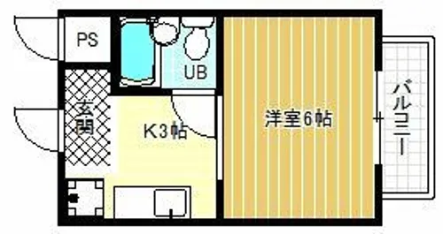 ホープ大晃【1階】の間取り