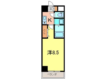 PROUDIA岡崎【612号室】の間取り