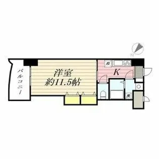 ロイヤル博多駅前【4階】の間取り