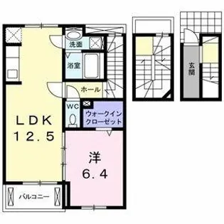 モデッサ芳野N【3階】の間取り