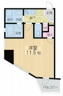 レジデンス本町【11階】の間取り