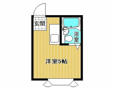 サンハイツ英【2階】の間取り
