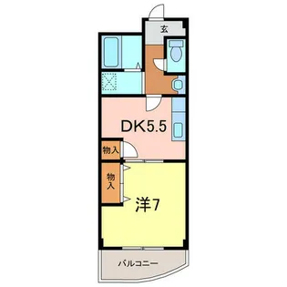 レガーロ南斗【2階】の間取り