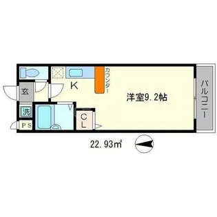 プラナスミカゲ【3階】の間取り