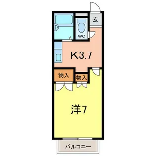 dear court b【2階】の間取り