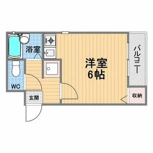 ベル甲子園口III【1階】の間取り