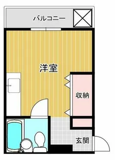 サンヴィレッジⅠ【101号室】の間取り