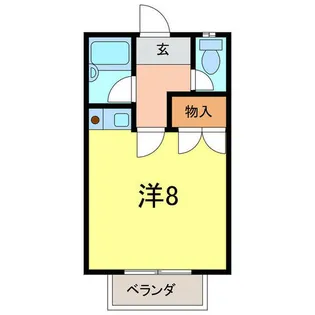 Tコーポ【2階】の間取り