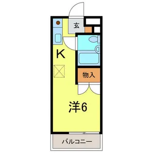 サニーハウス宇頭A棟【203号室】の間取り