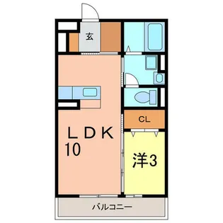 サクセスⅢ【3階】の間取り