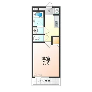 マンダリン・ヴィラ【2階】の間取り