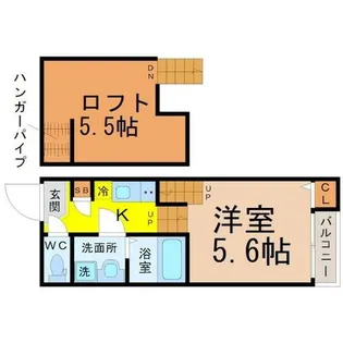 フォレストKC【1階】の間取り