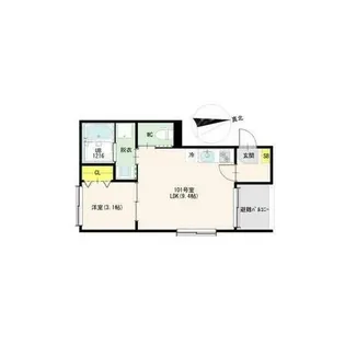 Gentle Light 野並【1階】の間取り