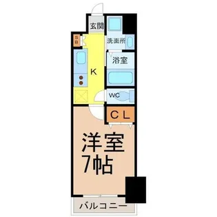 アールズタワー池下西【5階】の間取り
