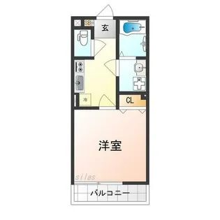 ALEGRIA泉佐野鶴原South【2階】の間取り