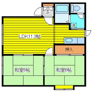 プリマベーラ【2階】の間取り