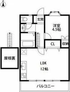 カメリア【1階】の間取り