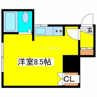 コーポ佐々木Ⅰ【201号室】の間取り