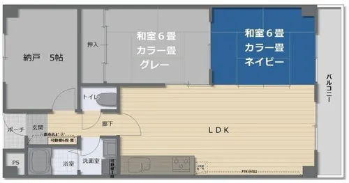 シャトレファミール【3階】の間取り
