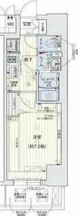 プレサンス久屋大通公園セラフィ【9階】の間取り