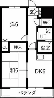 アーバンCoh【3階】の間取り