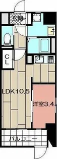 THE APARTMENT 開【3階】の間取り
