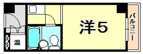 カサベラエステ三宮【11階】の間取り