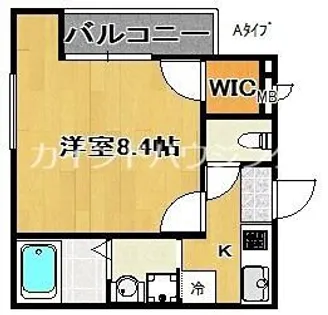 フジパレス遠里小野Ⅲ番館【2階】の間取り