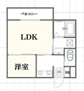 class L2【1階】の間取り