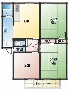 ハイツどりーむ【105号室】の間取り